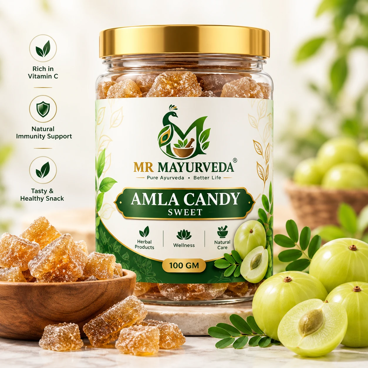 Amla Candy Sweet 100 Gm