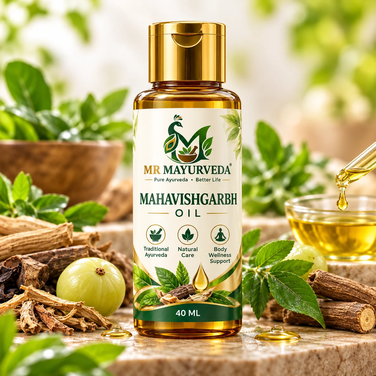 Mahavishgarbh Oil 40 Ml